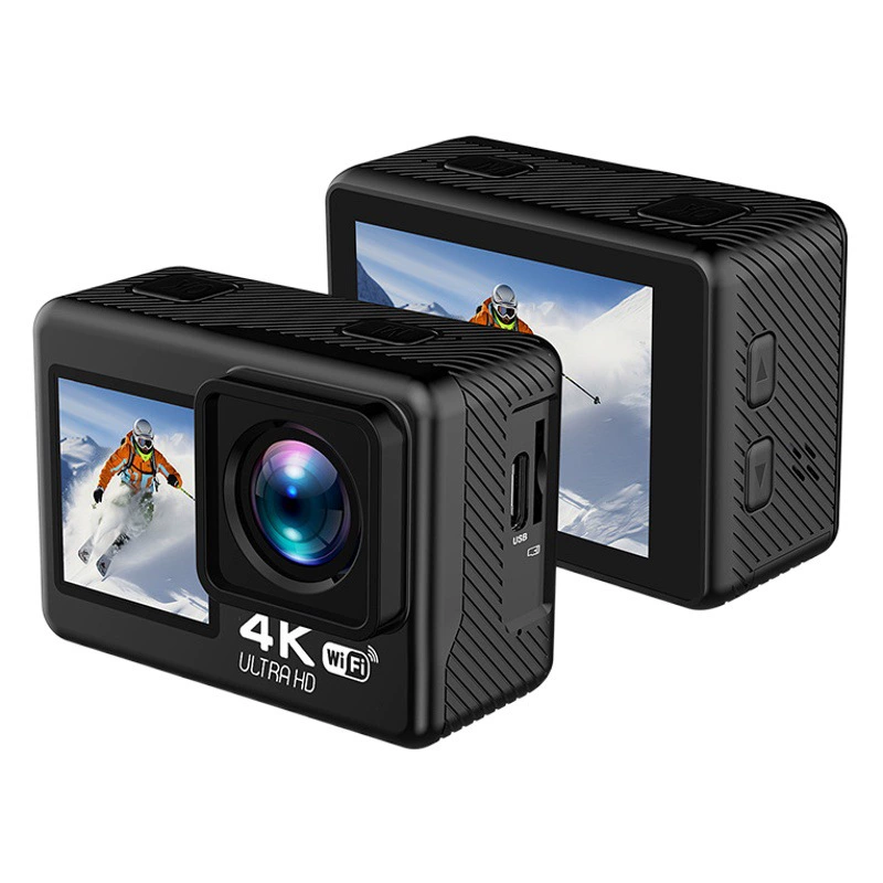 Трансграничная спортивная камера 4K HD двойной цветной экран водонепроницаемый сотрясение наружная камера WiFi подключенный спортивный DV камера