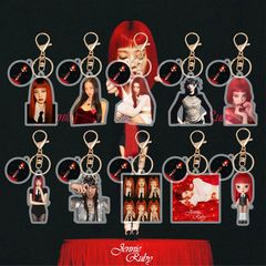JENNIE25年新専 <RUBY> アクリルキーホルダーバッグストラップアクセサリーアクセサリースターグッズ