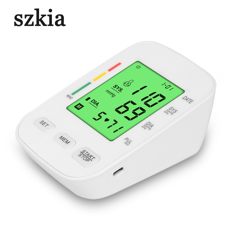 Cross-Border Popular Foreign Trade Export Arm Electronic Sphygmomanometer Intelligent Voice Broadcast Accurate Measurement High Blood Pressure Cross-Border Popular Foreign Trade Export Arm Electronic Sphygmomanometer Intelligent Voice Broadcast Accurate Measurement High Blood Pressure