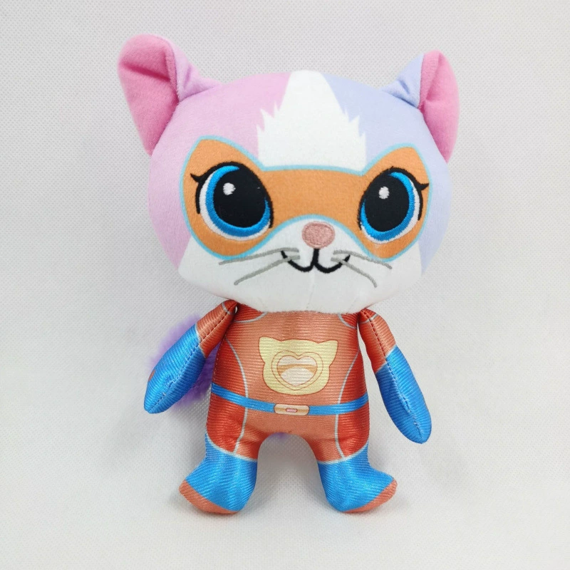 Плюшевая кошка из Superkitties, плюшевая кукла-игрушка