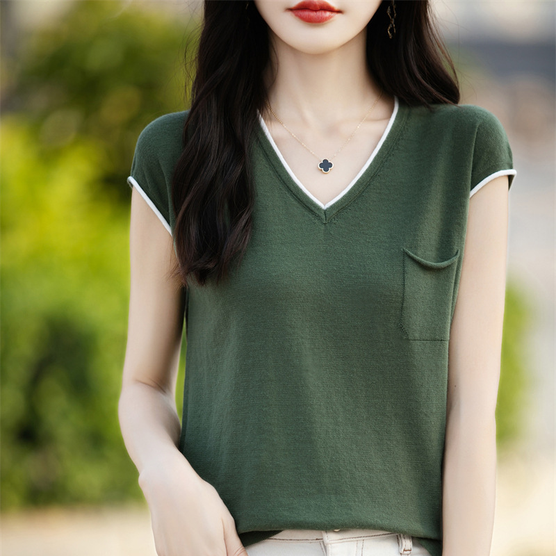 Summer knitted sweater