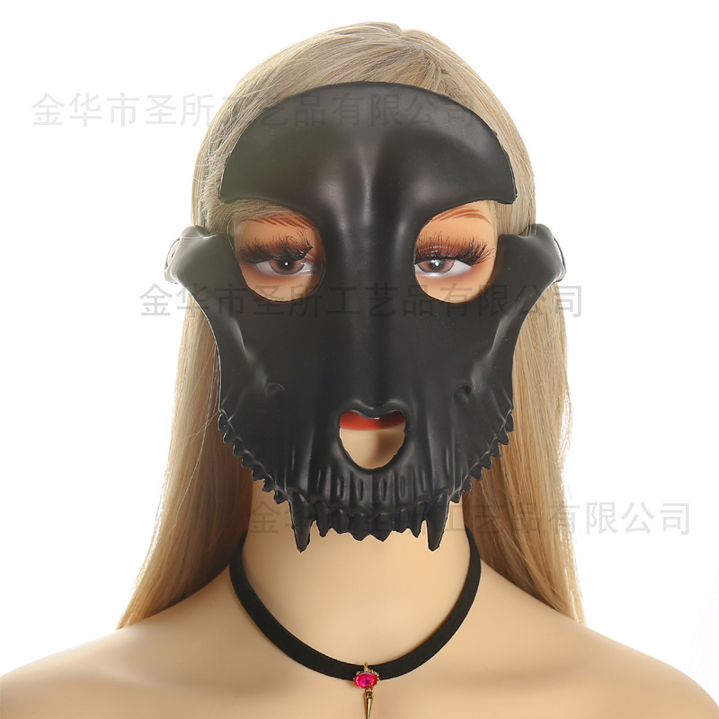 Máscara de animal Comercio exterior Funda de Halloween Carnaval PU suave espuma Accesorios de vestir realistas Máscara de fiesta image 56