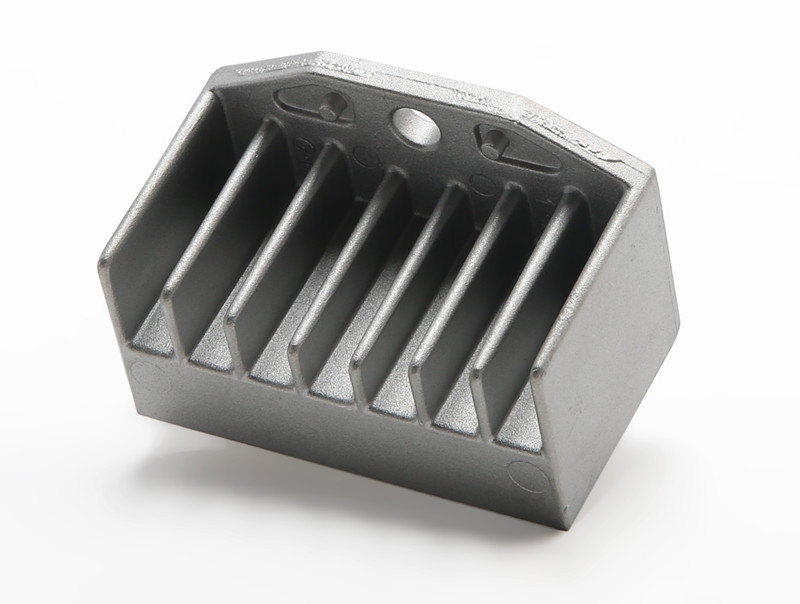 工厂来图定购铝合金压铸汽摩电子散热器 整流器 HID车灯 点火器