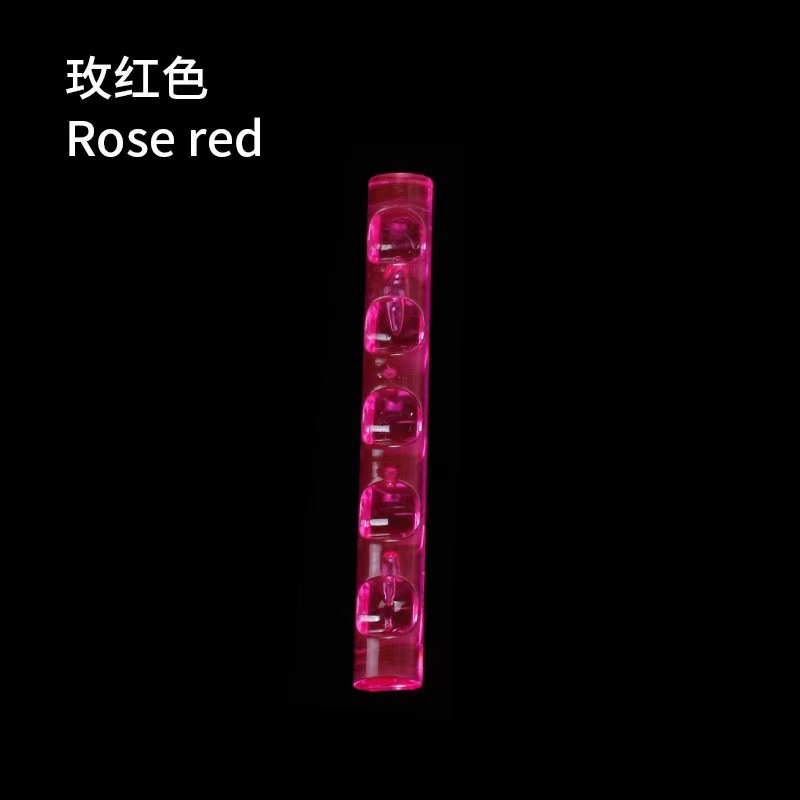 2020 nuevo sostenedor de la pluma del clavo japonés Barra de cristal transparente sostenedor de la pluma 5 rejilla selección directa de fábrica multi-color