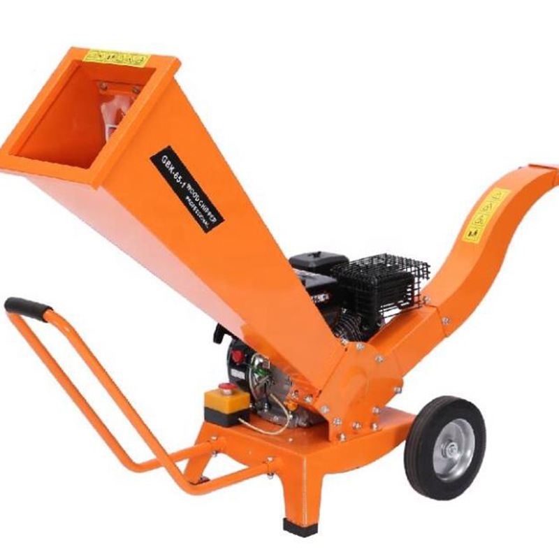 廠家跨境園林綠化枝葉修剪粉碎機 耐用移動方便樹枝粉碎機 殘枝打
