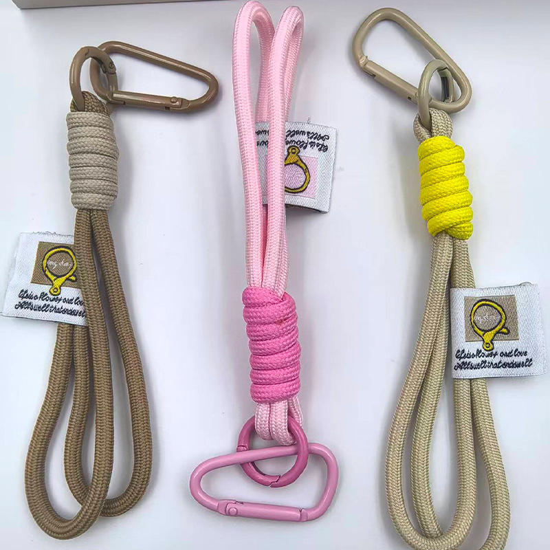 Modelos explosivos, simple cuerda de teléfono móvil, llavero tejido en color, fabricantes de lucha contra la pérdida de color, pequeños lotes transfronterizos al por mayor image 3