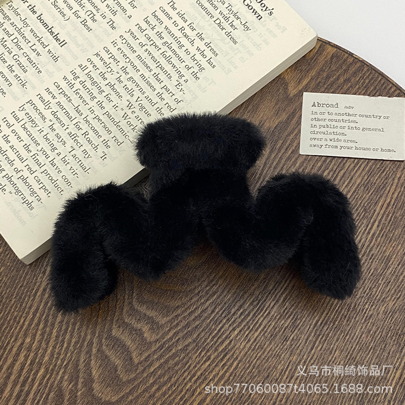 Gran clip de tiburón para el cabello, agarre fuerte, estilo simple y elegante, accesorio trasero para mujeres, proveedor directo de Yiwu