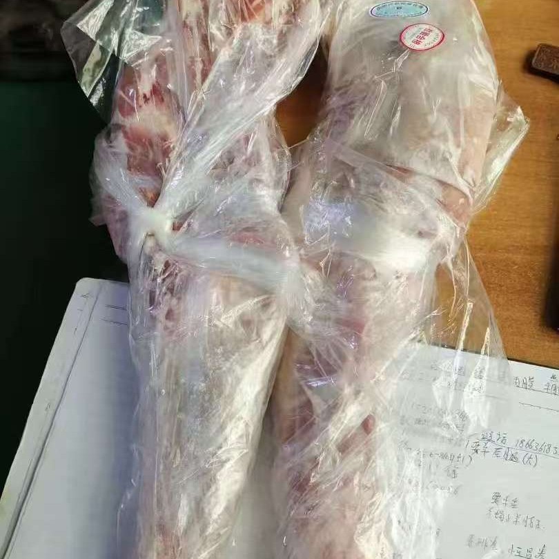 内蒙羊腿冷冻生羊腿烤羊腿炖煮羊腿冷冻生羊肉餐饮食材整箱批发