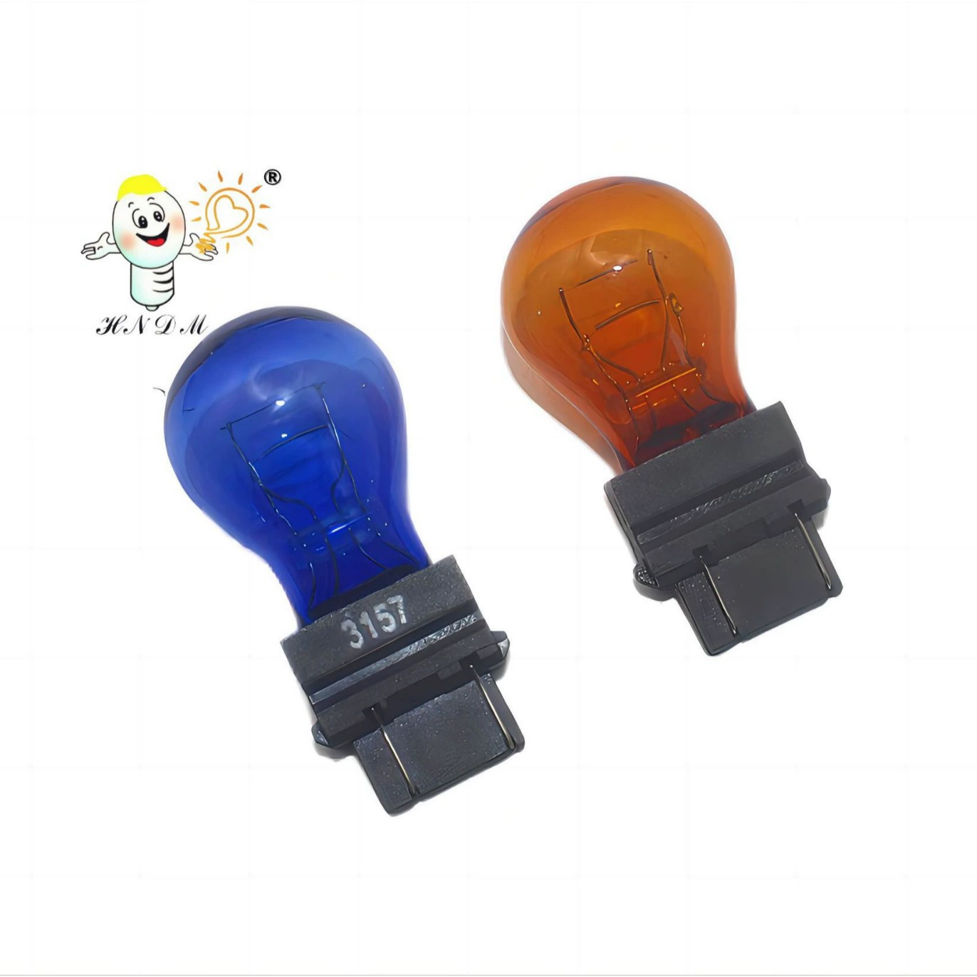 Завод прямых продаж по американскому 3157 12V27/8W полу-пластик/полностью пластик автомобиля лампы/стоп-сигнал/ширина света/хвост