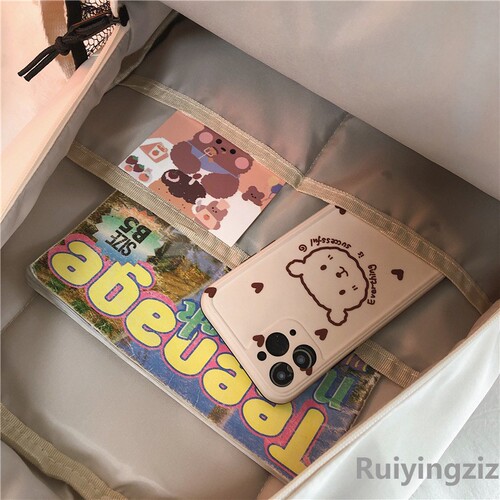 Cross-border large-capacity multi-pocket schoolbag female college student backpack computer bag junior high school student high school campus backpack