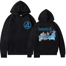 2025 Fanastic 4 First Steps Logo Hoodie Pedro Pascal As Ree
