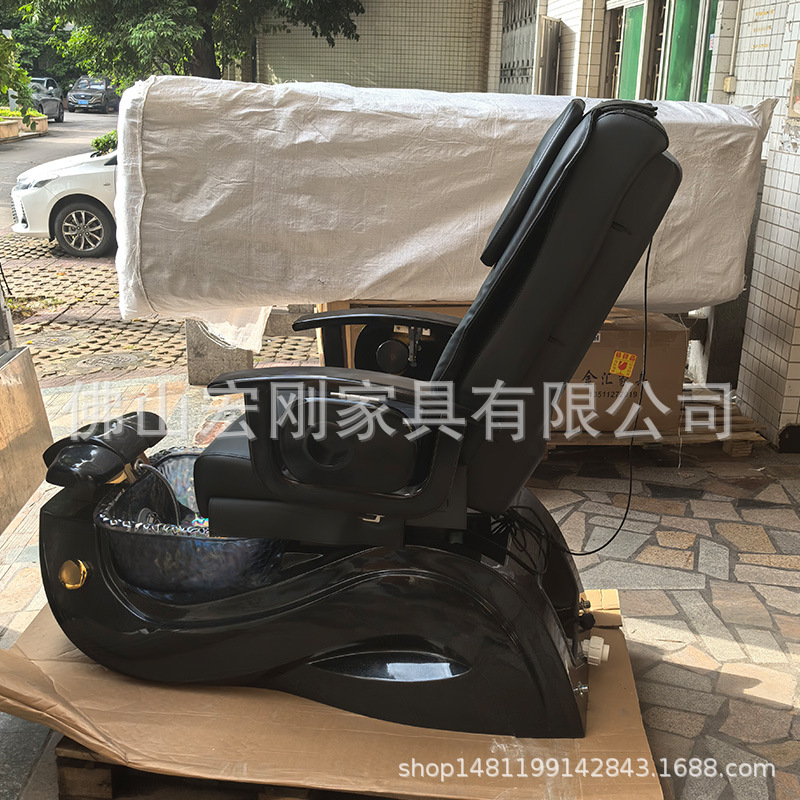 Pedoterapia sofá de baño de pies eléctrico sofá de baño de pies manicuría tienda de belleza lavado pedicura sofá bordado sauna masaje manicuría