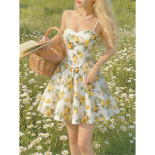 ��ʽ�ļ��¿� Ůʿ�����黨�B��ȹ ��������¶�������Yɳ���ȼ�ȹ