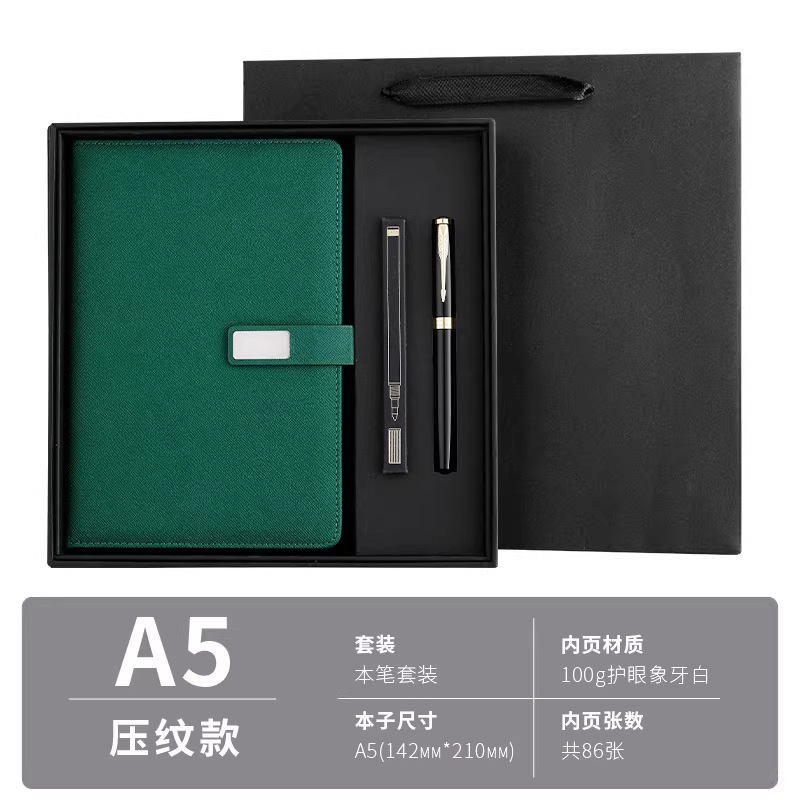 Cuaderno de negocios A5 reuniones de trabajo de escritorio creativo de estudiantes de escritura