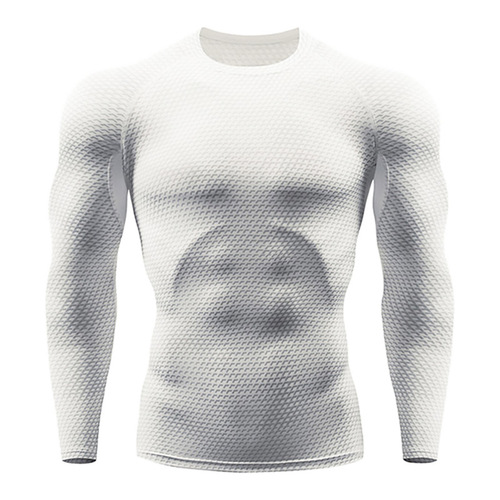 Men's tight training PRO sports fitness running long-sleeved sweat-wicking quick-drying long-sleeved shirt T-shirt clothes