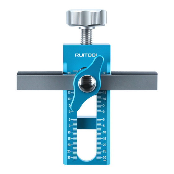 Cabinet door installation aid aluminum alloy clothing cabinet door panel hole opener rebound punch quick positioning tool