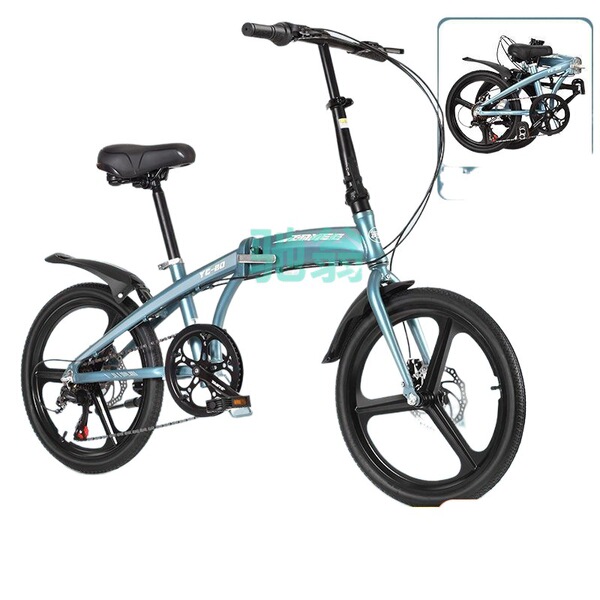 Foldable folding bike with brake system for traveling for men and…