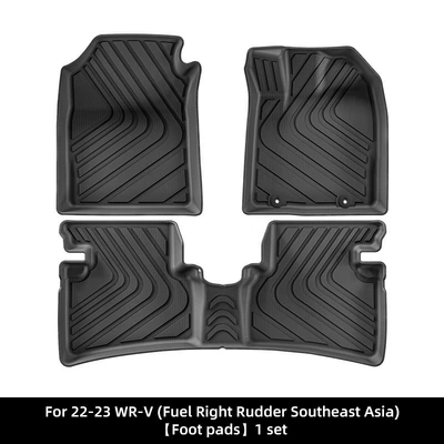 Suitable for 22-24 Honda Wr-V Car Floor Mats, Special Car-Specific All-Inclusive Tpe Floor Mats, Trunk Mats, Cross-Border (Modelə uyğun ayaqaltı) - 22-23-honda-wr-v-right-hand-drive-fuel-single-layer-floor-mats-southeast-asia
