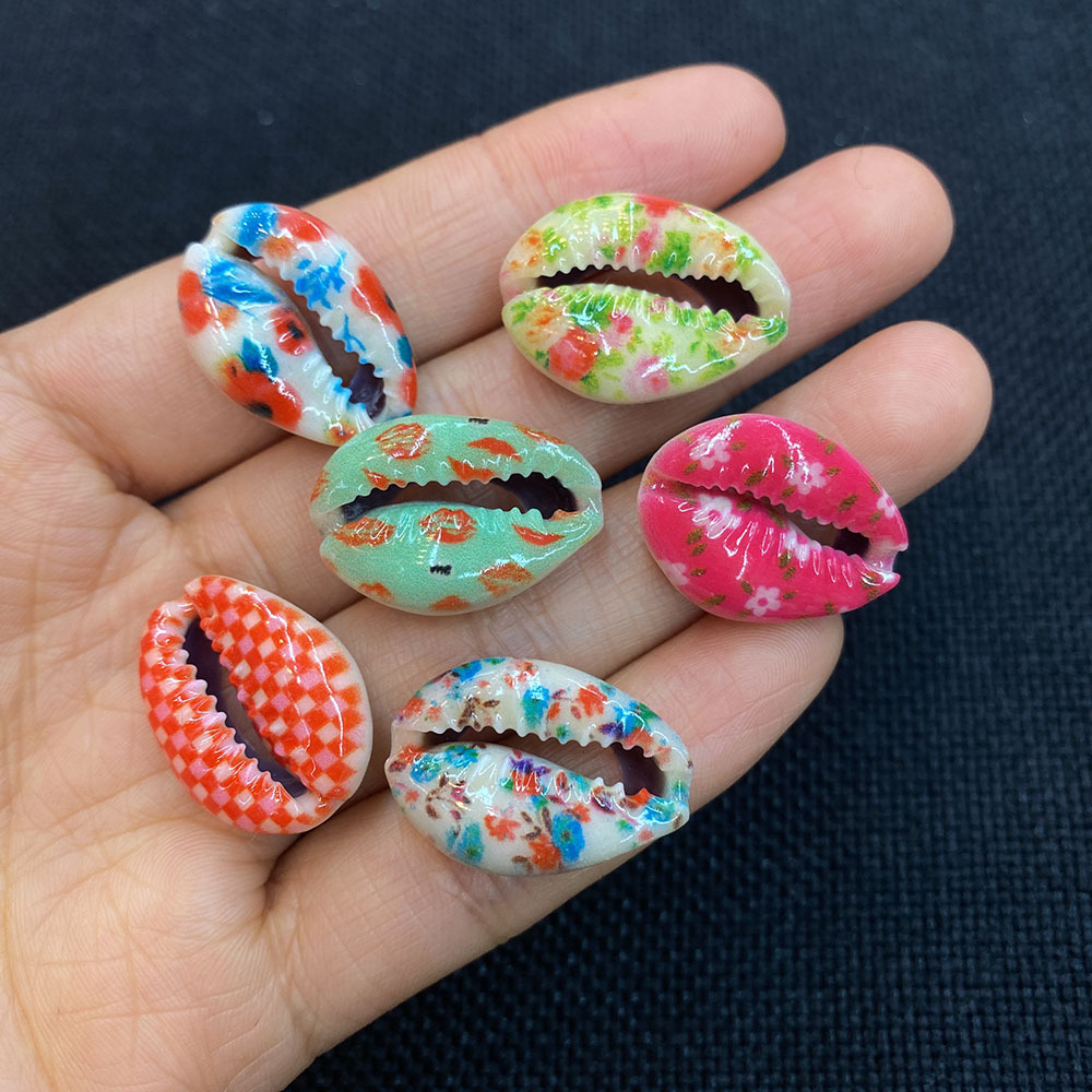 10g Weight 1 Piece 18 * 24mm Shell Flower DIY Jewelry Accessories Beads