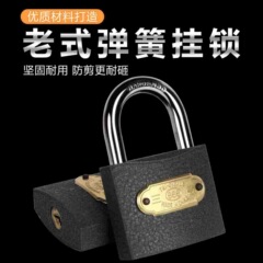 旧式のロックは通用します。盗難防止ロックは家庭用の鉄でロックします。