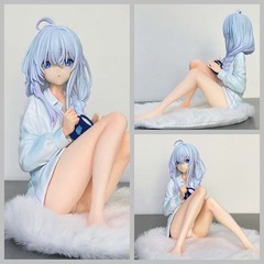 魔女の旅エレナ座り方パジャマ二次元忧郁感少女モデル置物箱入りフィギュア