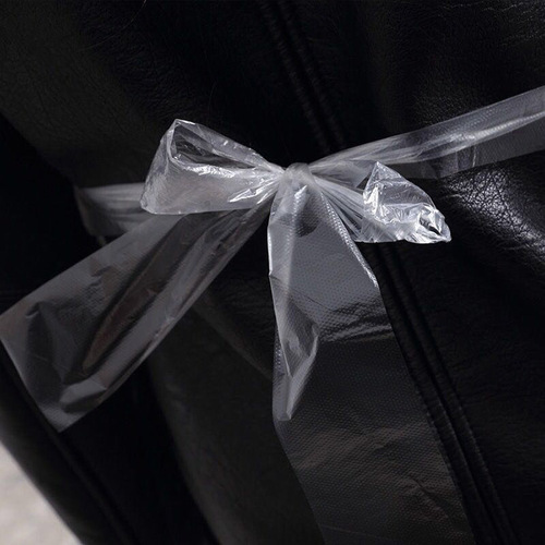 Disposable apron wholesale individually packaged catering hot pot kitchen waterproof and anti-fouling transparent plastic apron for painting