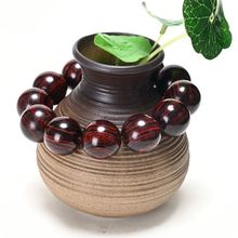 美洲大红酸枝微凹黄檀手串红木佛珠念珠男士精品文玩饰品厂家直销