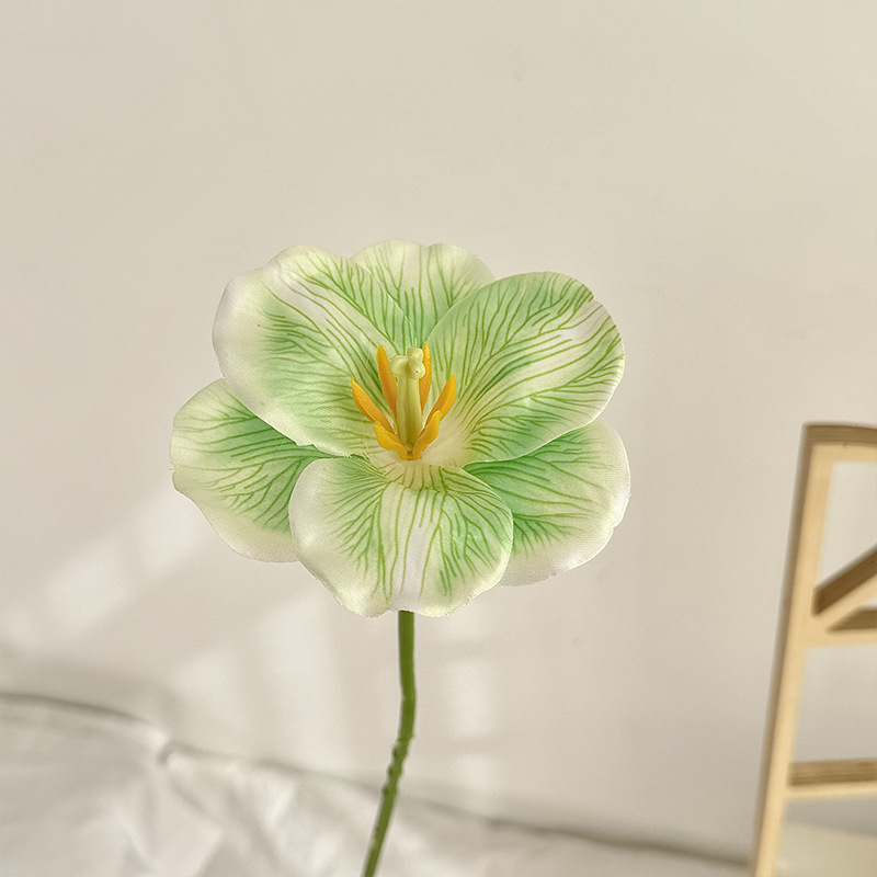 Inswind floreciente Tulipanes color Monae flores simuladas flor de mesa de comedor ramo ornamentos floral decoración floral flores falsas flores