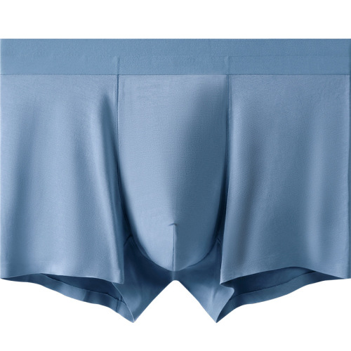 60 Count Lenzing Modal Underwear Men's Mid-waist Seamless Antibacterial Breathable Men's Underwear Modal Boxer Briefs Wholesale