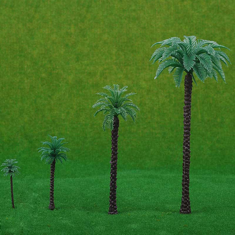 Crab Kingdom DIY Building Sandbox Building Model Materials Scene Production Model Tree Trunk Coconut Tree No