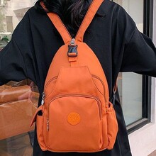 女士斜挎包2024新款多功能时尚百搭双肩背包户外三用轻便单肩包