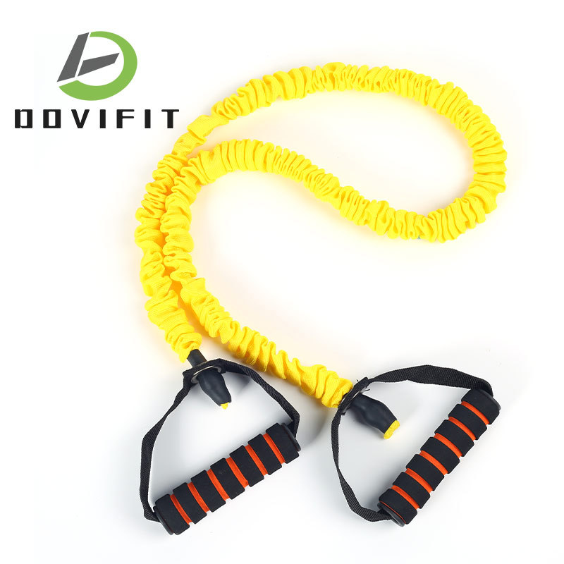 Suministro directo de fábrica TPE traje de cuerda de tensión de una palabra dispositivo de tensión anti-rotura multifuncional en forma de cuerda elástica de fitness
