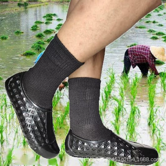 Рисовые поля рисовые поля рисовые сапоги сельскохозяйственные угодья мягкие донные рисовые сапоги