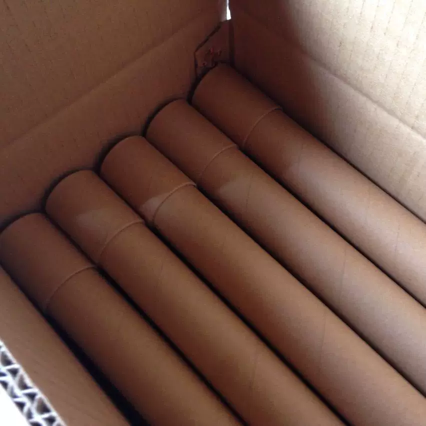 厂家直供各规格LED灯管包装常规发货用纸筒快递发货用加厚纸筒