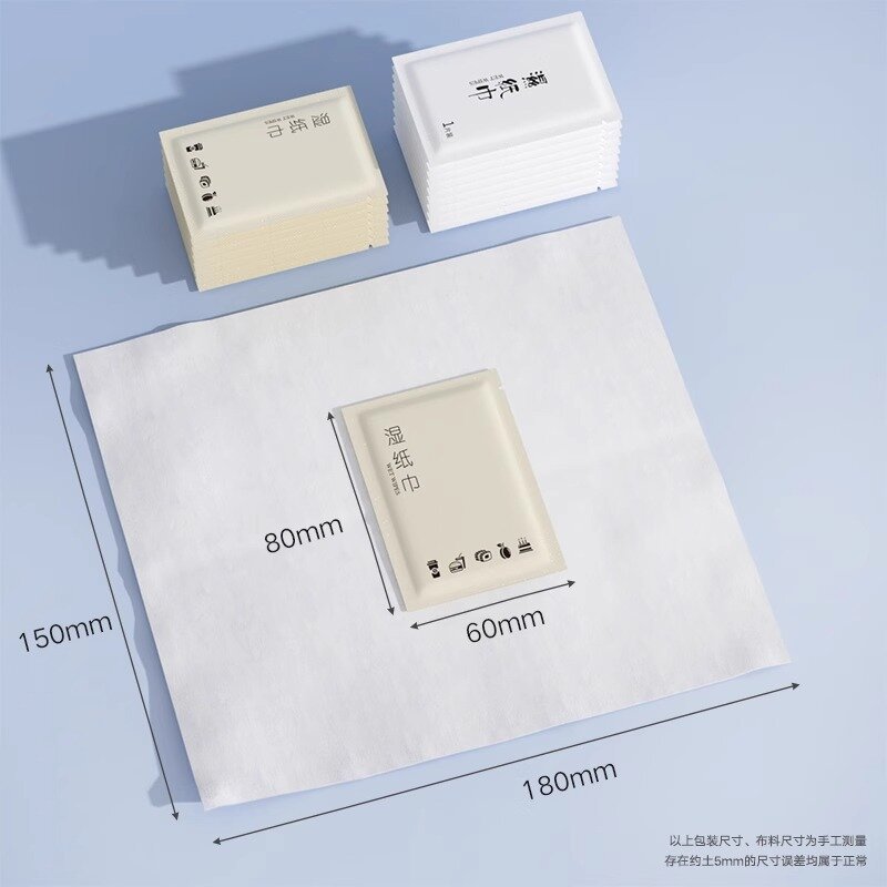 業務用使い捨てウェットティッシュ、レストラン、デザート、カフェ、手と口拭き用の単品パッケージ、既製のクリーニングワイプ|undefined