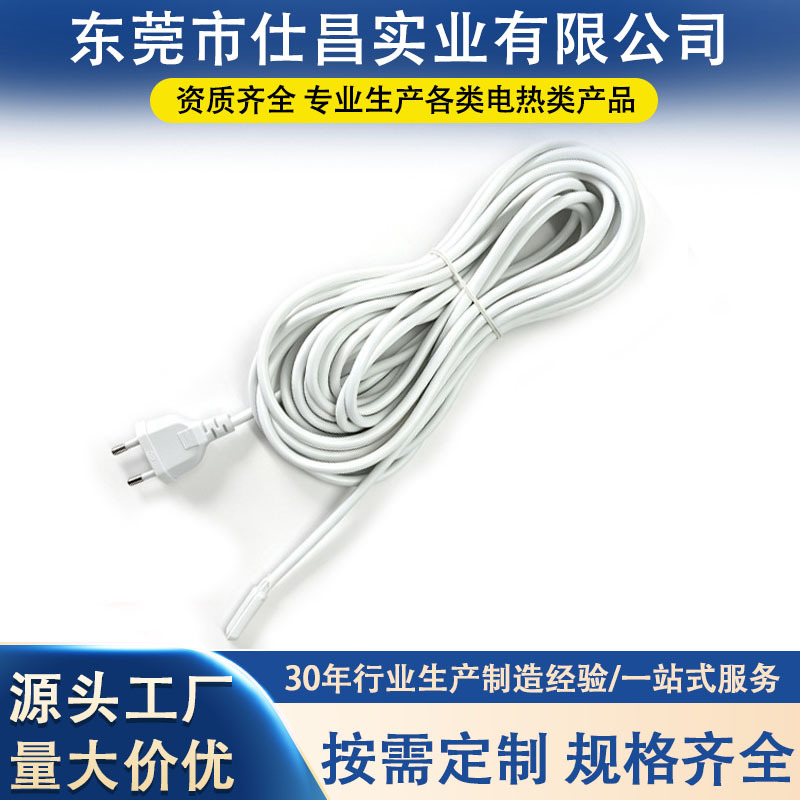 厂家供应鱼缸发热线宠全铜加长加粗物爬宠发热线插头线包现货直发