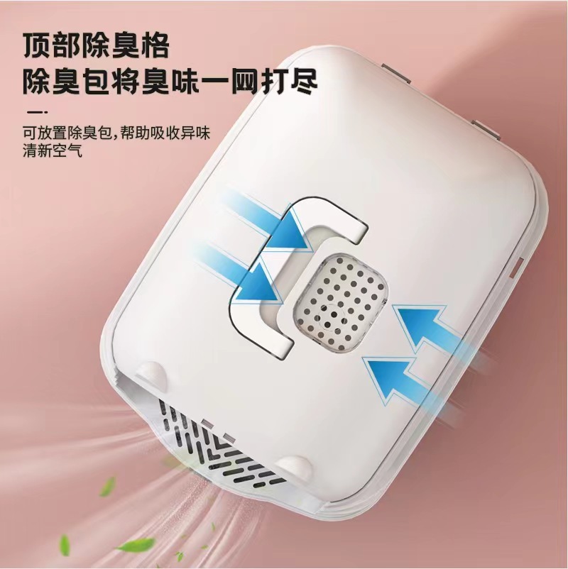 Caja de arena para gatos cerrada anti-Splash gran espacio desodorante extraíble gato inodoro suministros para mascotas al por mayor