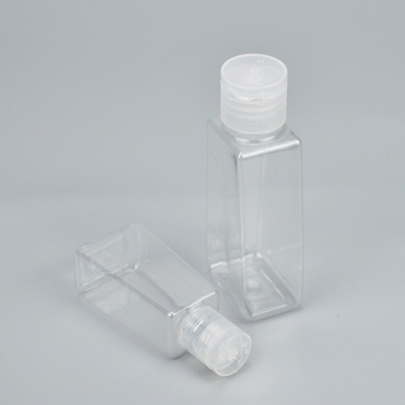 PET30ml60ml 洗浄不要のジェルボトル手指消毒剤はしご蓋詰め替えプラスチックボトル子供用消毒ジェルボトル|undefined