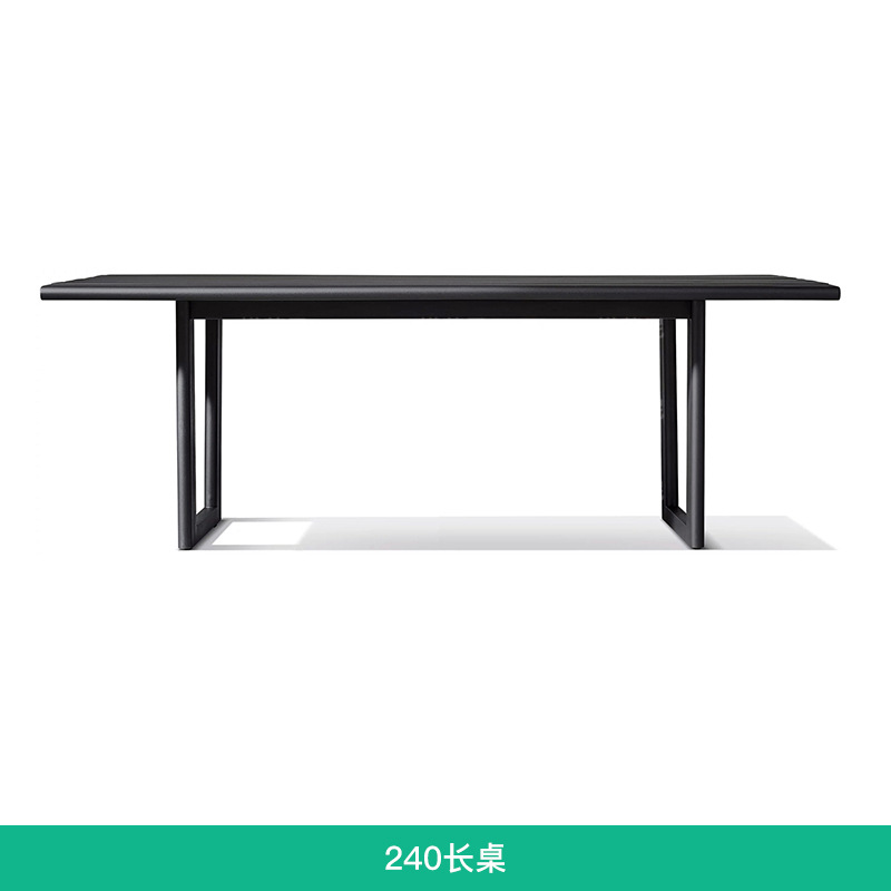 Mesas y sillas de exterior para ocio al aire libre, mesa larga de madera maciza para jardín, conjunto de mesa y sillas de teca impermeables para terraza de villa de alta gama. image 19