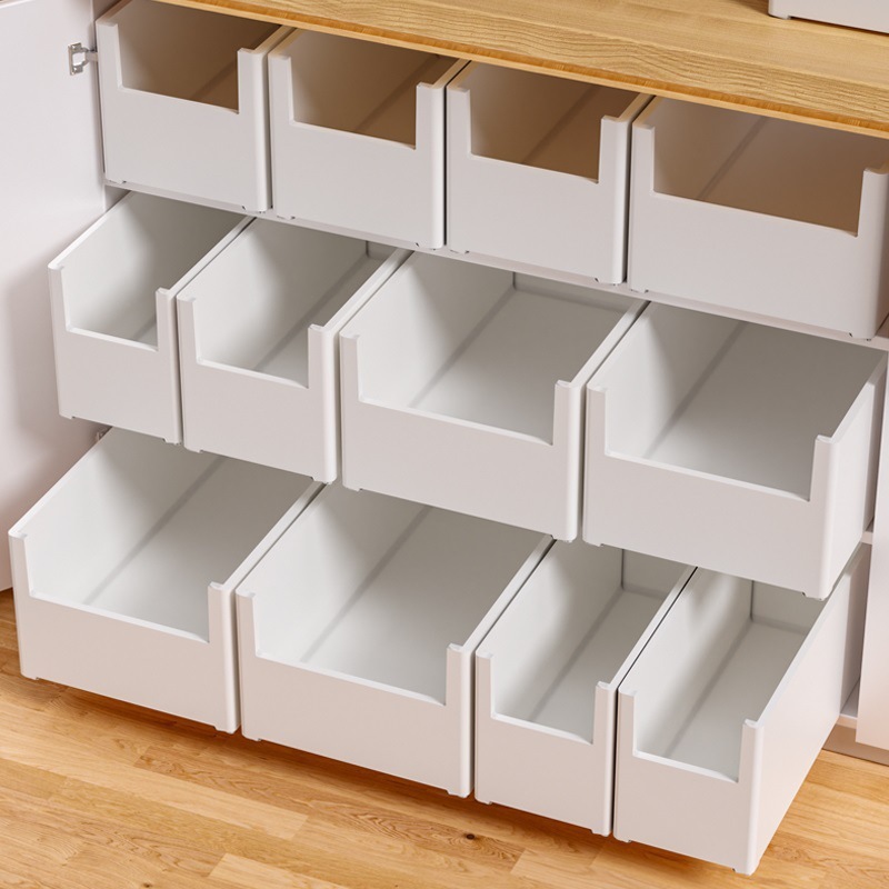 食器棚デスクトップ収納ボックススナック雑品寮整理フレームキッチン用品水中引き出し直角収納ボックス|undefined