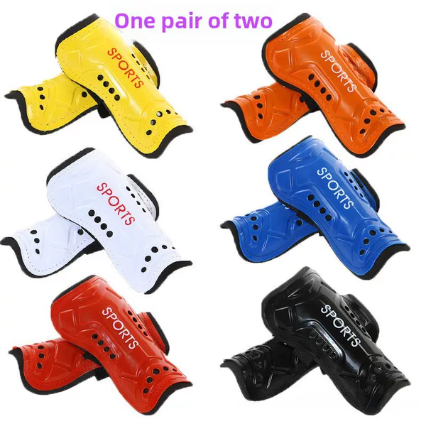 Children's Football Straps Shin Guards for Men and Women, Professional Lightweight Calf Guards, Adult Football Anti-Kick Sports Protective Gear