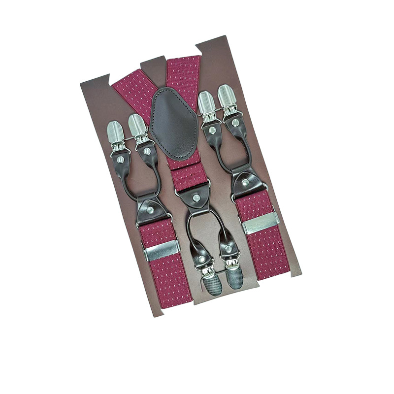 Patrón de punto: rojo vino