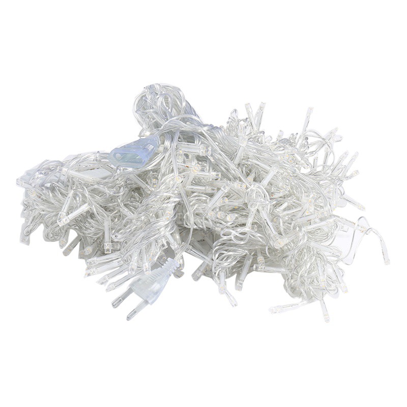 Luces LED de tira de hielo, luces decorativas para exteriores, cielo estrellado, ambiente festivo, luces de cortina, luces de cascada, luces LED de Año Nuevo