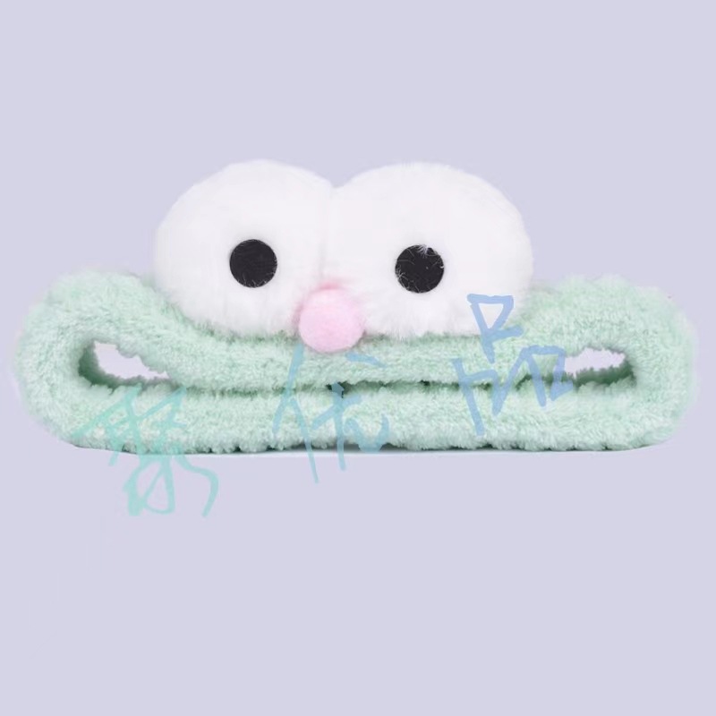 Estilo coreano estudiante lindo diadema tocado accesorios para el cabello pequeño animal Banda para el cabello de las mujeres lavado de cara simple máscara diadema