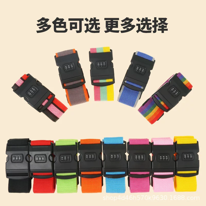 Suitcase, pack, elastic luggage band, belt