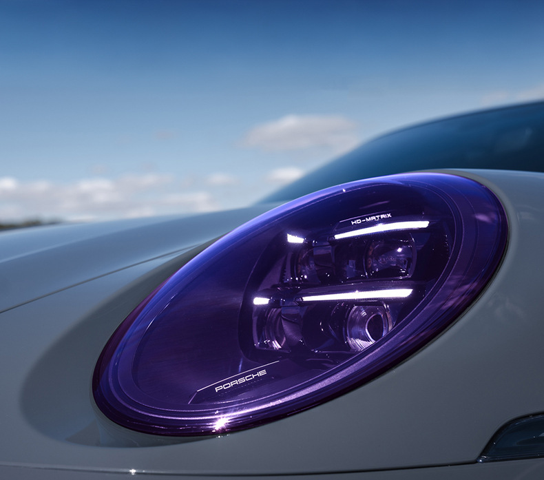 Wholesale Car Light Film Tpu Headlight Protection Film Blackened Discoloration Film Repair Scratches Car Light Protection White to Purple