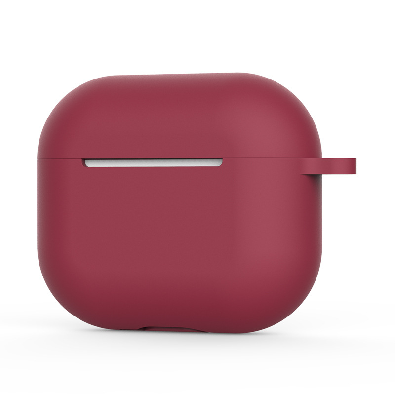 Aplicable a Apple airpods3 auricular caso inalámbrico Bluetooth auricular caso airpods silicona resistente a la caída de la caja protectora