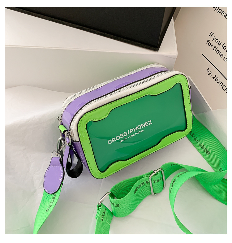 Korean version of sweet and cute jelly transparent small square bag, fashionable, simple and versatile, niche crossbody bag wholesale dropshipping_voghion.com
