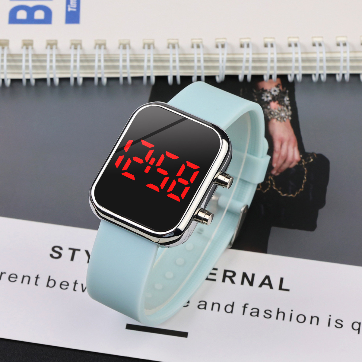 실버 쉘 라이트 블루