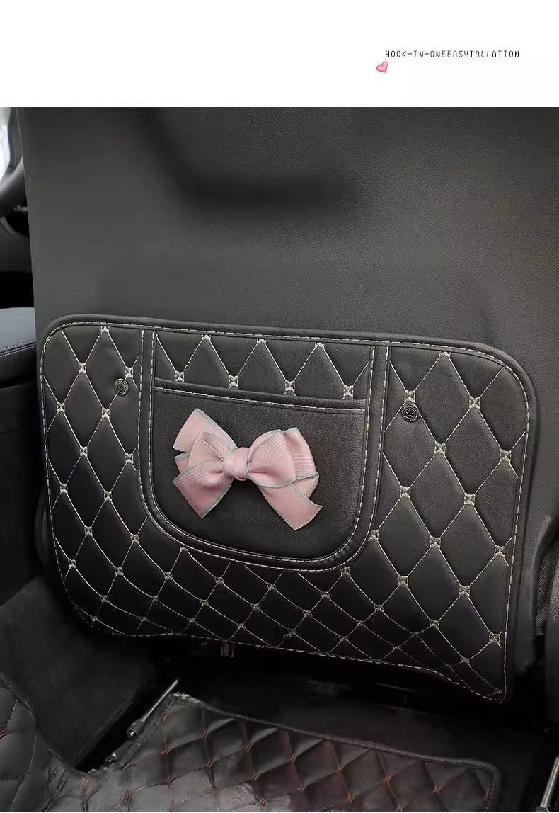 Car Anti-Kick Pad, Seat Back Protection Pad, Backrest Protective Pad, Children's Rear Seat Car Anti-Wear and Anti-Dirt Pad